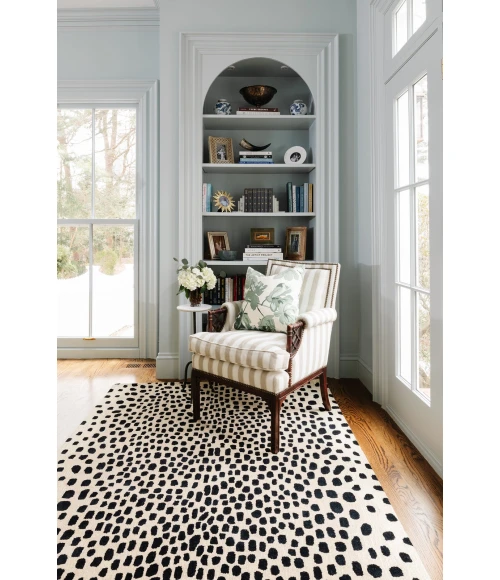 Momeni Woodland Area Rug WOD-3 Cheetah Beige 3'6 X 5'6