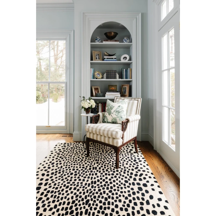 Momeni Woodland Area Rug WOD-3 Cheetah Beige 10' X 14'