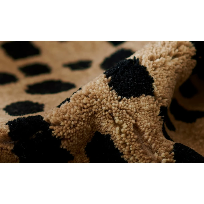 Momeni Woodland Area Rug WOD-3 Cheetah Beige 10' X 14'