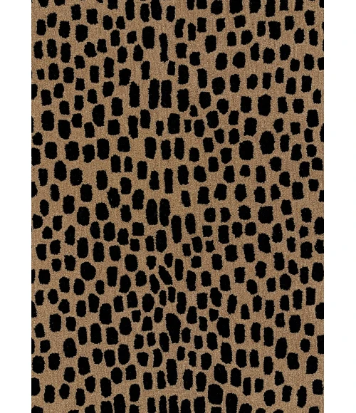 Momeni Woodland Area Rug WOD-3 Cheetah Beige 3'6 X 5'6