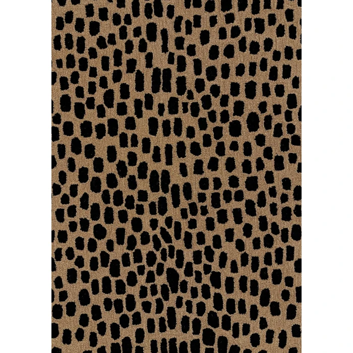 Momeni Woodland Area Rug WOD-3 Cheetah Beige 10' X 14'