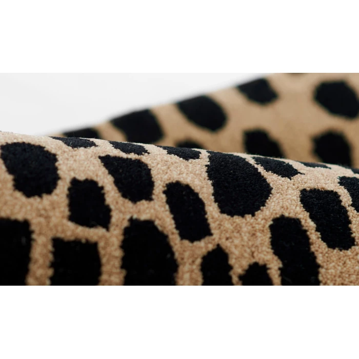 Momeni Woodland Area Rug WOD-3 Cheetah Beige 10' X 14'