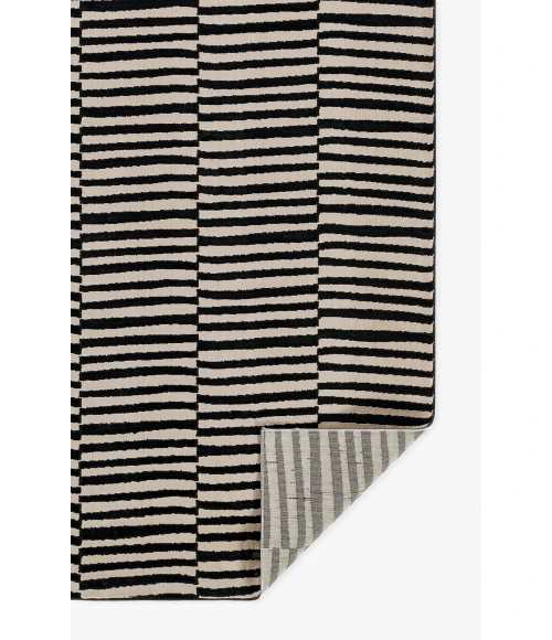 Momeni Xander Area Rug XAN-1 Black 5'3 X 7'6