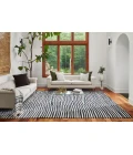 Momeni Xander Area Rug XAN-1 Black 5'3 X 7'6