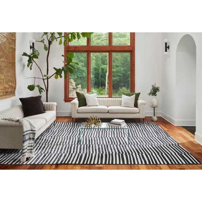 Momeni Xander Area Rug XAN-1 Black 2' X 3'