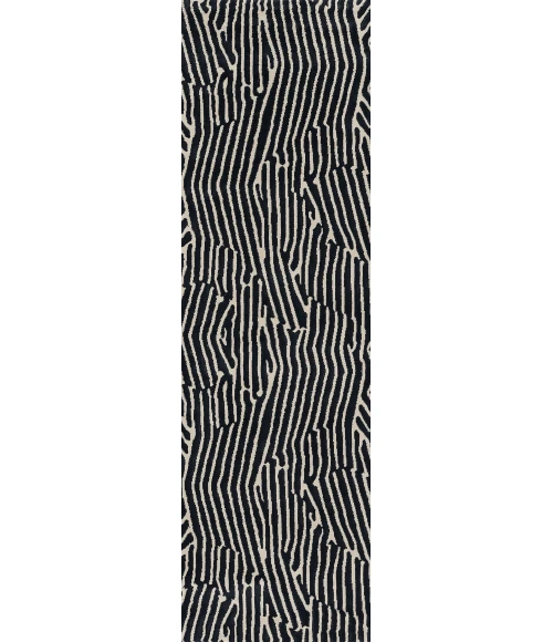 Momeni Xander Black XAN-2 2ft. X 3ft. Rect. Rug