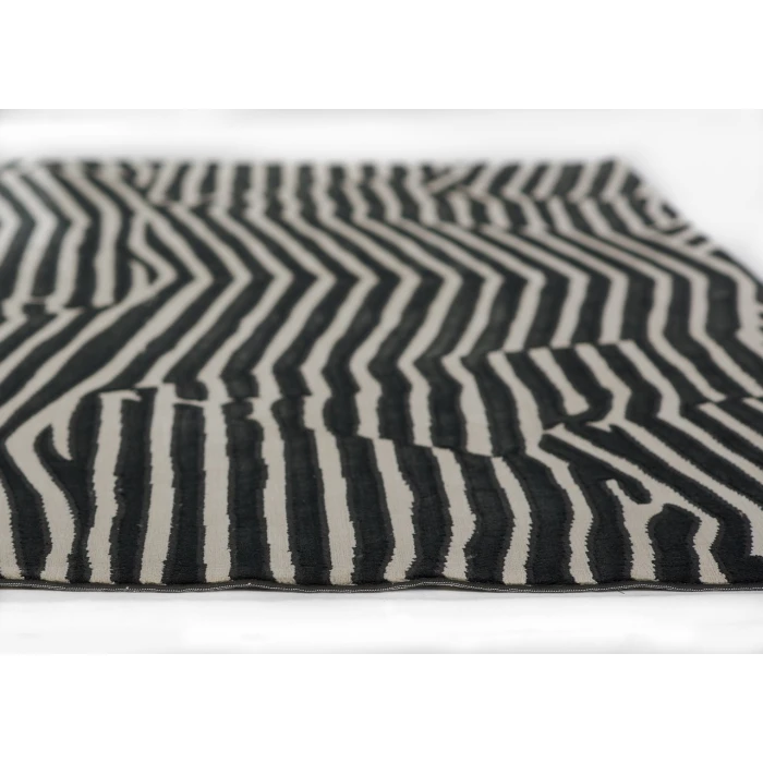 Momeni Xander Area Rug XAN-2 Black 5'3 X 7'6