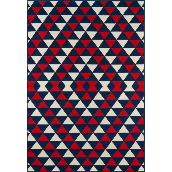 Momeni Baja Red BAJ-5 3ft.11in. X 5ft.7in. Rect. Rug