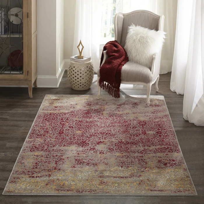 Momeni Petra Red PE-01 8ft. X 10ft. Rect. Rug