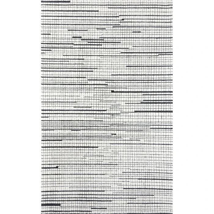 Momeni Smith Black SMI-2 2ft. X 3ft. Rect. Rug