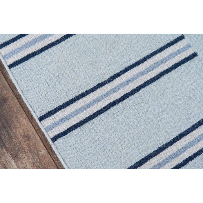 Erin Gates Thompson Blue THO-5 2ft.3in. X 8ft. Rect. Rug