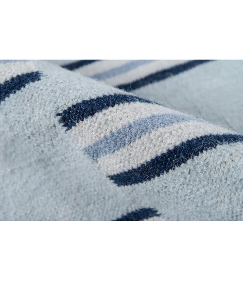 Erin Gates Thompson Blue THO-5 5ft. X 7ft.6in. Rect. Rug