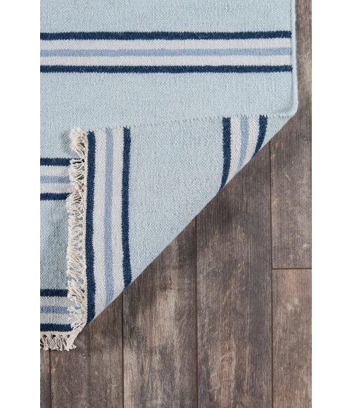 Erin Gates Thompson Blue THO-5 5ft. X 7ft.6in. Rect. Rug
