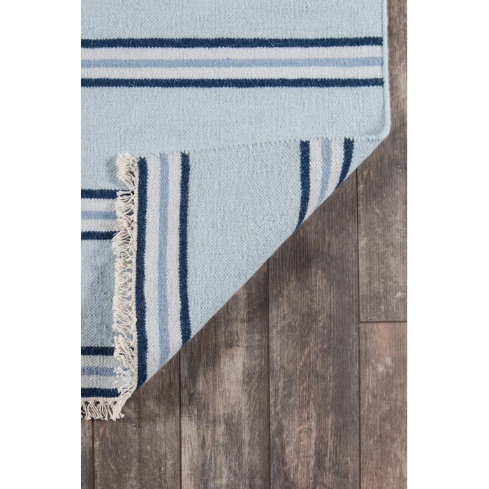 Erin Gates Thompson Blue THO-5 2ft.3in. X 8ft. Rect. Rug