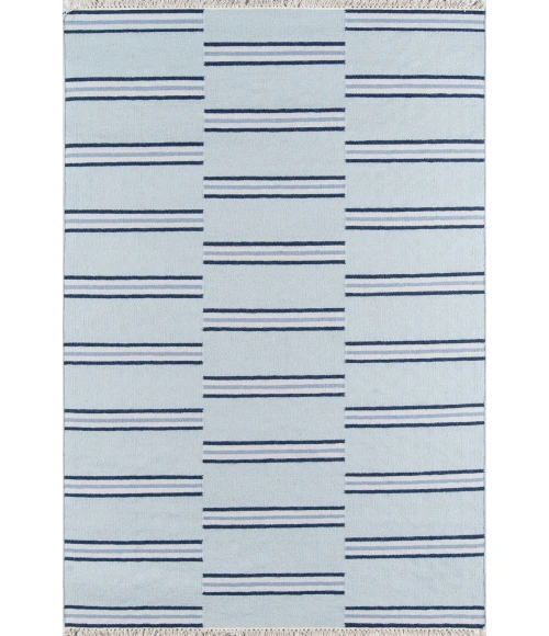 Erin Gates Thompson Blue THO-5 5ft. X 7ft.6in. Rect. Rug