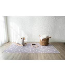 Erin Gates Thompson Purple THO-6 2ft.3in. X 8ft. Rect. Rug