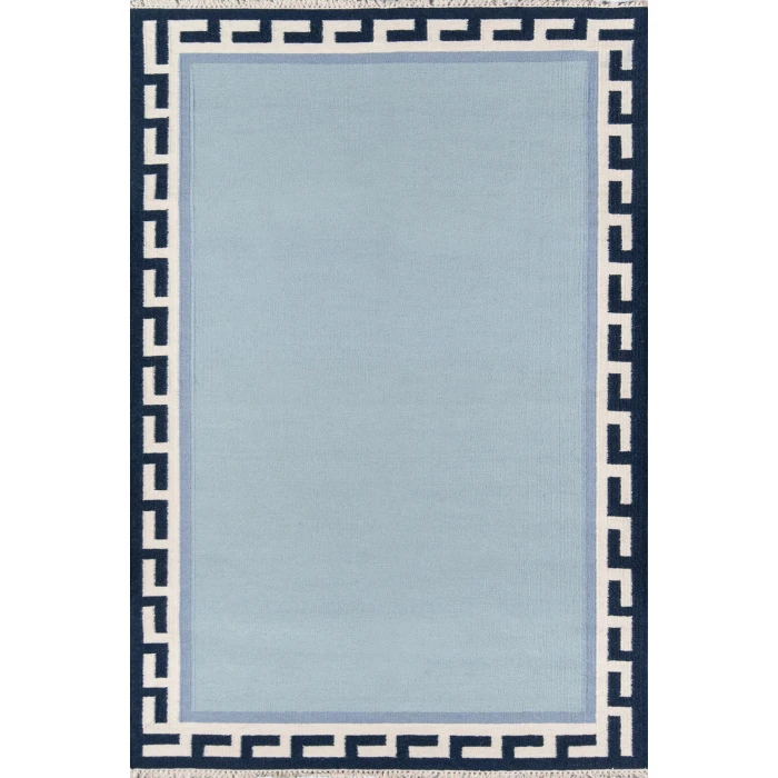 Erin Gates Thompson Blue THO-8 7ft.6in. X 9ft.6in. Rect. Rug