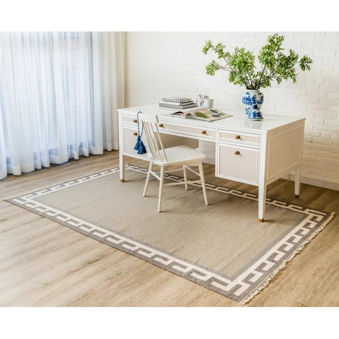 Erin Gates Thompson Grey THO-8 9ft. X 12ft. Rect. Rug