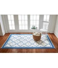 Erin Gates Thompson Blue THO-9 2ft.3in. X 8ft. Rect. Rug