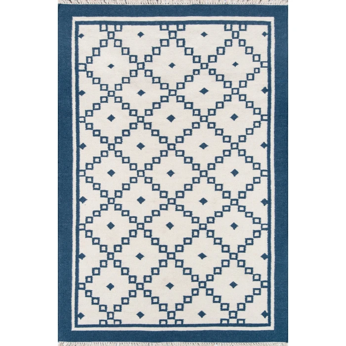 Erin Gates Thompson Blue THO-9 2ft.3in. X 8ft. Rect. Rug
