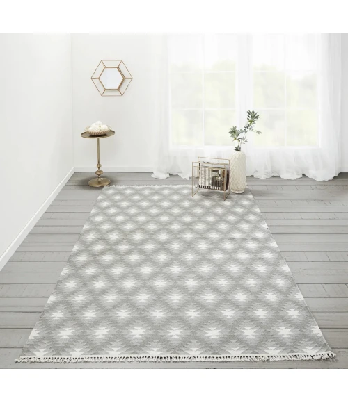 Erin Gates Thompson Grey THO10 5ft. X 7ft.6in. Rect. Rug