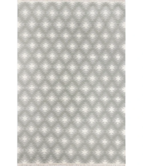 Erin Gates Thompson Grey THO10 5ft. X 7ft.6in. Rect. Rug