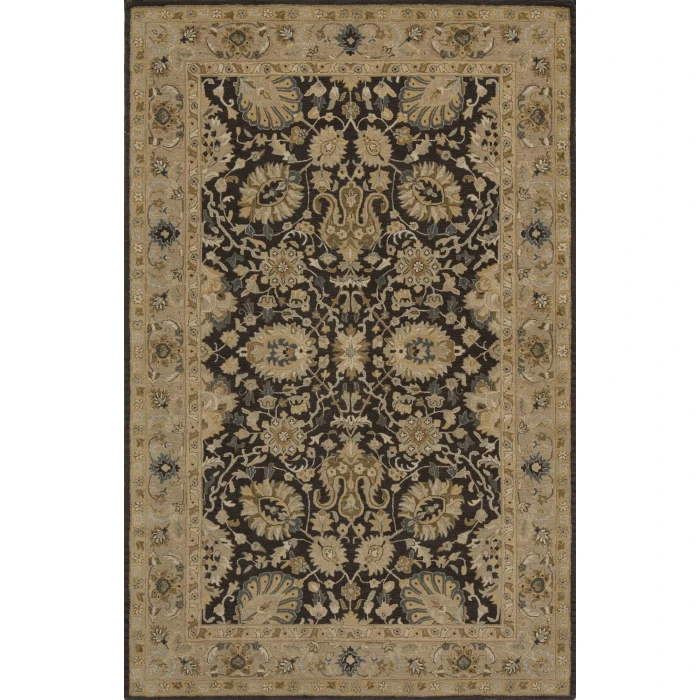 Momeni Zarin Black ZR-02 2ft. X 3ft. Rect. Rug