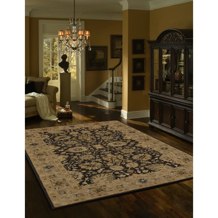 Momeni Zarin Black ZR-02 2ft. X 3ft. Rect. Rug