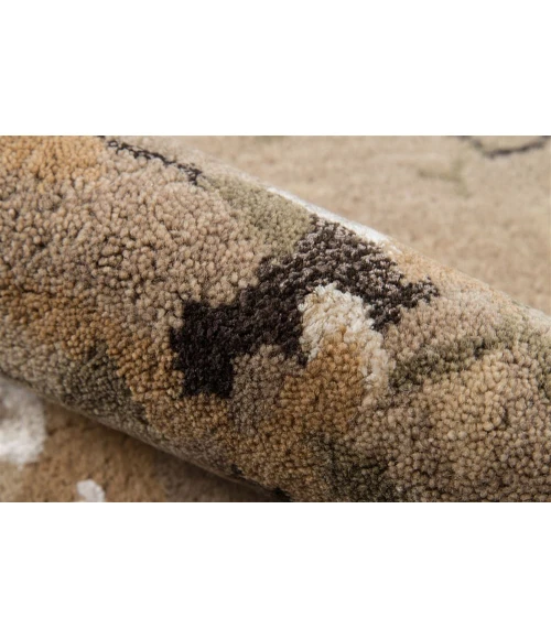 Momeni Zen Brown ZEN-8 5ft. X 8ft. Rect. Rug