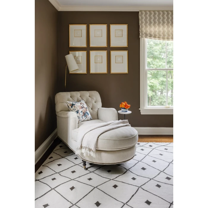 Erin Gates Thompson THO-3 White 9 ft. X 12 ft. Rectangle Rug