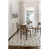 Erin Gates Thompson THO-3 White 5 ft. X 7 ft. 6 in. Rectangle Rug