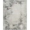 Nourison Home Dekor DEK04 Grey Charcoal 7 ft. 10 in. X 9 ft. 10 in. Area Rug