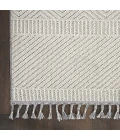 Nourison Paxton Grey Ivory PAX06 2ft.2in. x 4ft.5in. Rect. Rug