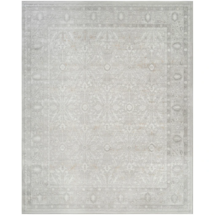 Nourison Dekor Grey DEK03 7 ft. 10 in. X 9 ft. 10 in. Rect. Rug