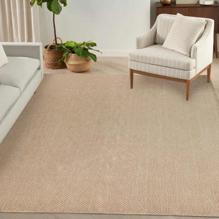 Nourison Tulum Taupe TLM03 10 ft. X 14 ft. Rect. Rug