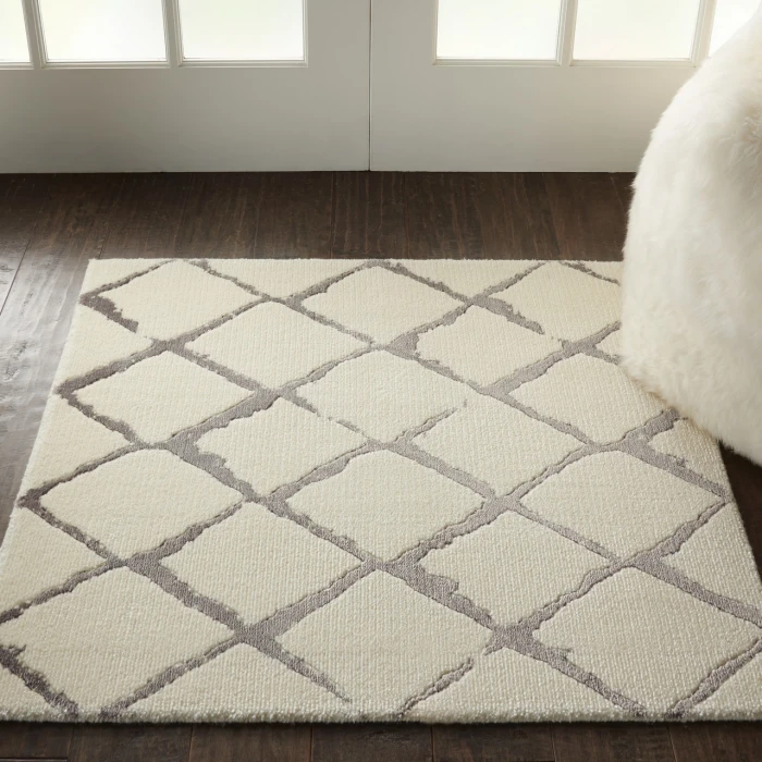 Nourison Home Twilight Grey TWI15 2ft. x 3ft. Rect. Rug