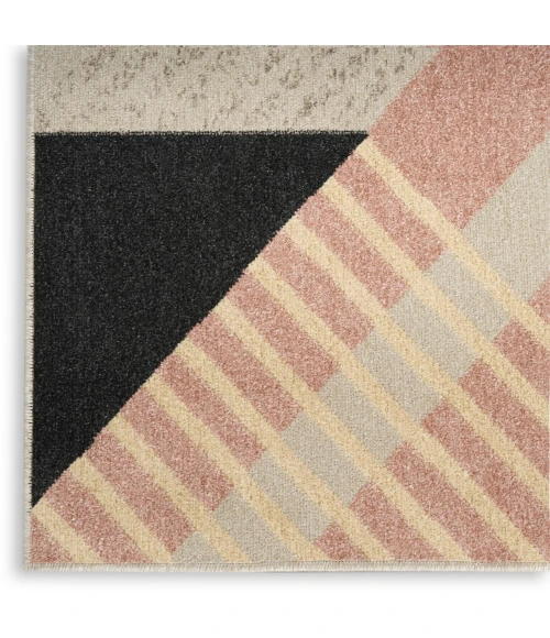 Nourison Washable Decor Multicolor WSD10 2ft. x 6ft. Rect. Rug