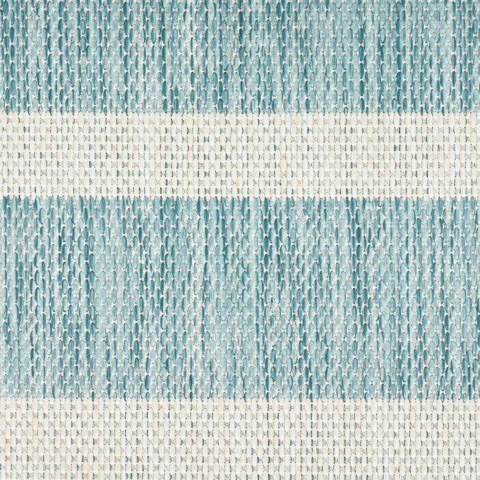 Nourison Positano Aqua Ivory POS03 8 ft. X 10 ft. Rect. Rug