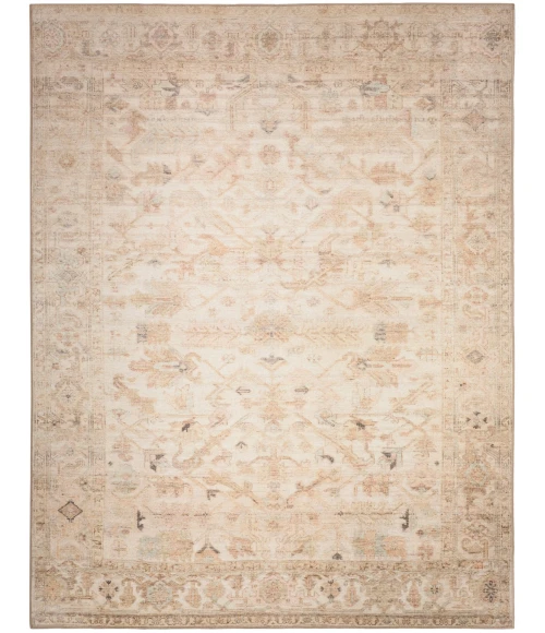 Nourison Vintage Washables Beige VWS17 9 ft. X 12 ft. Rect. Rug