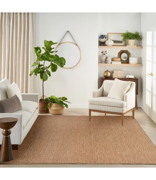 Nourison Horizon Indoor/Outdoor Natural HOZ02 10 ft. X 14 ft. Rect. Rug