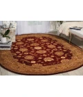 Nourison Home Nourison 2000 Ruby 2208 7ft.6in. x 9ft.6in. Oval Oval Rug