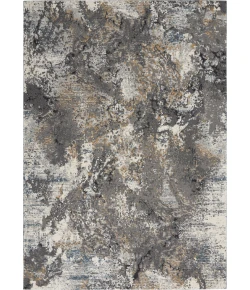Nourison Home Tangra Grey TNR01 5ft.3in. x 7ft.3in. Rect. Rug