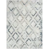 Nourison Home Dekor DEK05 Grey Navy 4 ft. X 6 ft. Area Rug