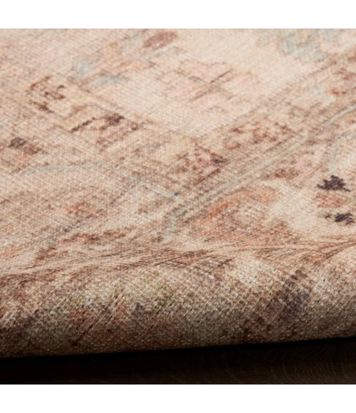 Nourison Vintage Washables Beige VWS17 2 ft. 2 in. X 8 ft. Rect. Rug