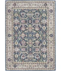 Nourison Home Ankara Global Blue ANR13 5ft.3in. x 7ft.6in. Rect. Rug