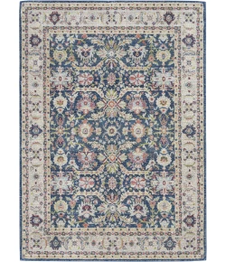 Nourison Home Ankara Global Blue ANR13 5ft.3in. x 7ft.6in. Rect. Rug