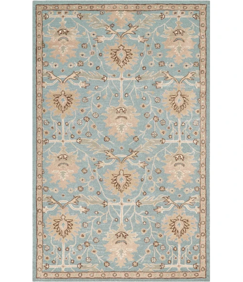 Nourison Home Jazmine Blue JAZ02 5ft.3in. x 7ft.5in. Rect. Rug
