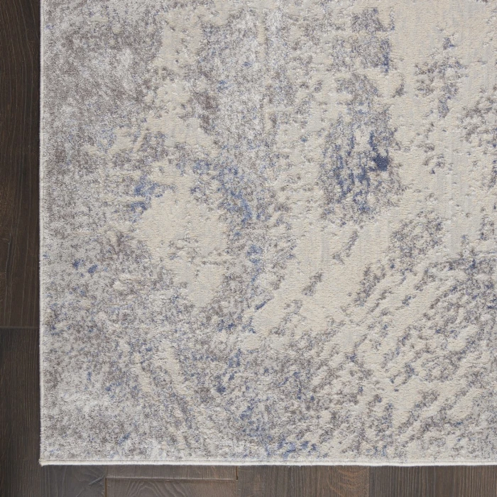 Nourison Home Silky Textures Grey SLY06 9ft.3in. x 12ft.9in. Rect. Rug