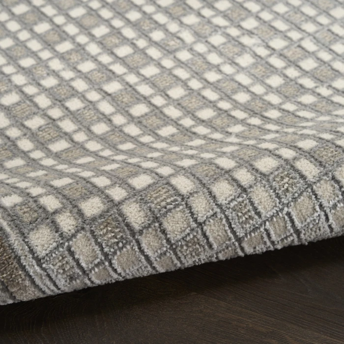 Nourison Home Nordic Grey NRC03 2ft. x 3ft. Rect. Rug