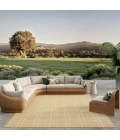 Nourison Home Horizon Indoor/Outdoor Tan HOZ04 10ft. x 14ft. Rect. Rug